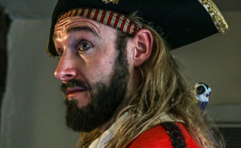 Person in pirate costume